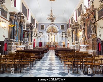 Dubrovnik, Kroatien - 10. September 2016; keine Menschen im Blick. Dubrovnik ist eine historische kroatische Stadt an der Adria, in der Region Dalmatien. A U Stockfoto