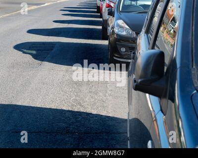 Abingdon, England - 13. April 2021; keine Menschen im Blick. Abingdon-on-Thames behauptet, die älteste Stadt in England zu sein. Und die Themse fließt durch sie Stockfoto