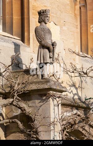 Oxford, England - 24. März 2012; keine Menschen im Blick; Magdalen ist eines der größten und ältesten der Oxford University Colleges. Es hat auch seine sehr Stockfoto