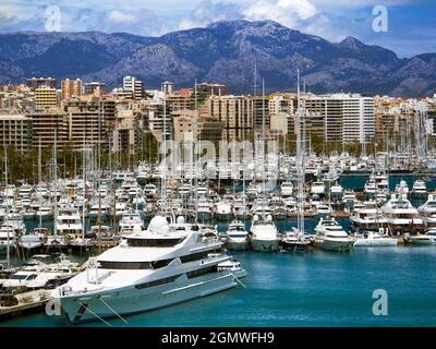 Mallorca, Balearen, Spanien - 22. Mai 2013; keine Menschen im Blick. Palma ist die Hauptstadt und größte Stadt der autonomen Gemeinschaft der Balearen Stockfoto