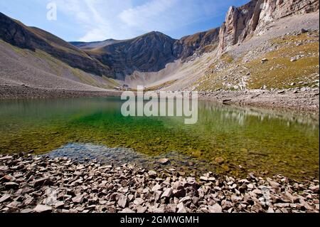 Lago Pilato, Sibillini Nationalpark, Marken, Italien, Europa Stockfoto