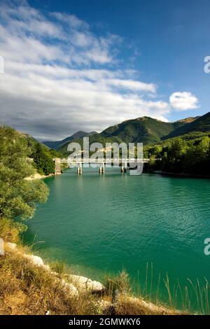 Fiasca Lake, Sibillini National Park, Marken, Italien, Europa Stockfoto