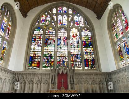 Oxford, England - 2013; das im Stadtzentrum gelegene Wadham College ist eines der größten Oxford UniversityÕs. Gegründet im Jahr 1610, ist es in einem Ausersehen gebaut Stockfoto