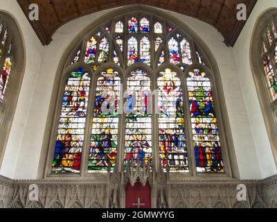 Oxford, England - 2013; das im Stadtzentrum gelegene Wadham College ist eines der größten Oxford UniversityÕs. Gegründet im Jahr 1610, ist es in einem Ausersehen gebaut Stockfoto