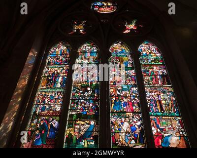 Oxford, England - 2015; gegründet 1525 von Kardinal Wolsey, ist Christ Church eine der reichsten, größten und großartigsten des Oxford University College Stockfoto