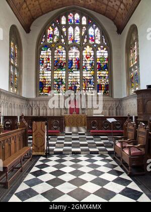 Oxford, England - 2013; keine Menschen im Blick; das im Stadtzentrum gelegene Wadham College ist eines der größten Oxford UniversityÕs. Gegründet im Jahr 1610, ist es Stockfoto