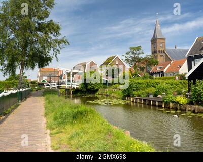 Marken Niederlande - 27. Mai 2016; Marken ist ein kleines Dorf mit 1,810 Einwohnern in der Gemeinde Waterland in der Provinz North Holla Stockfoto