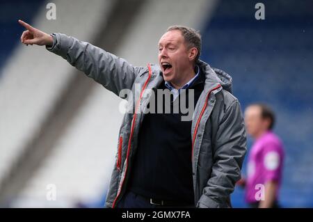 Aktenfoto vom 20-02-2021 von Steve Cooper. Ausgabedatum: Dienstag, 21. September 2021. Stockfoto