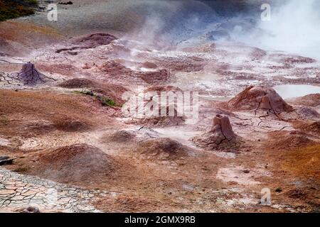 Yellowstone, Wyoming USA - Mai 2008; weithin als der erste Nationalpark der Welt anerkannt, erstreckt sich Yellowstone von Teilen von Wyoming bis nach Montana Stockfoto