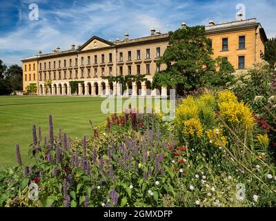 Oxford, England, 22. August 2015; Magdalen ist eines der größten und ältesten der Oxford University Colleges. Es steht neben dem Fluss Cherwell Stockfoto