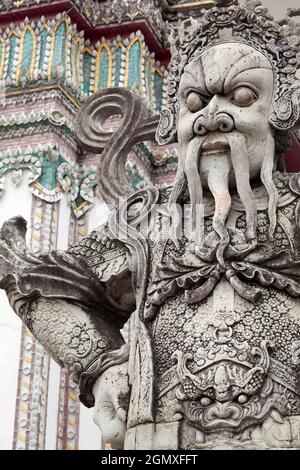 Bangkok, Thailand - 29. März 2011; Wat Pho ist einer der ältesten Tempel Bangkoks. Es datiert vor der Gründung von Bangkok als Hauptstadt von Thailand durch Stockfoto