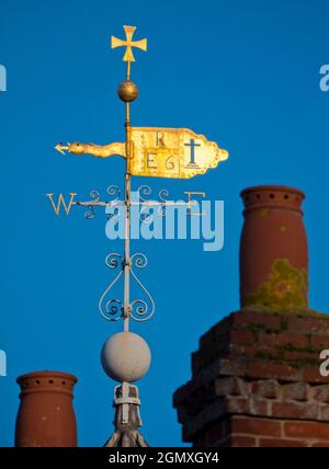 Abingdon, England - 12. November 2020; Abingdon behauptet, die älteste Stadt in England zu sein. Ich weiß nicht darüber, aber es hat sicherlich viele alte, seine Stockfoto