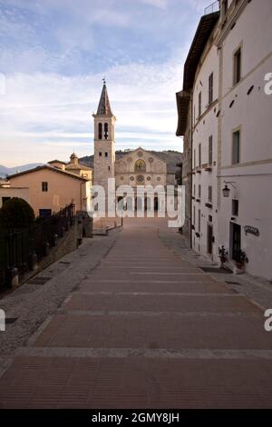 Kathedrale, Spoleto, Perugia, Umbrien, Italien, Europa Stockfoto