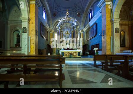 Die Kathedrale der Heiligen Peter und Paul, Dorf Pitigliano, Toskana, Italien, Europa Stockfoto