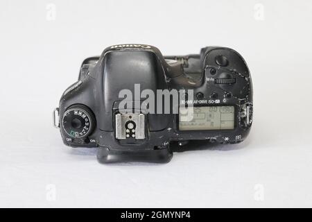 Canon EOS 7 D + BG E7 Bild von Antony Thompson - tausend Wortmedien, KEINE VERKÄUFE, KEINE SYNDIZIERUNG. Kontakt für weitere Informationen Mob: 07775556610 Web: Stockfoto