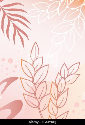 Ein modernes universelles Kunstposter. Geeignet für Grußkarten, Poster, Urlaubskarten, Corporate Cards und Einladungen. Abstraktes Design. Vektorgrafiken Stock Vektor