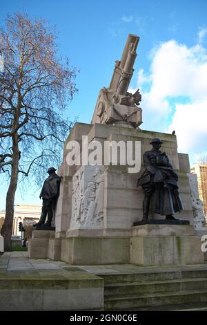 Royal Artillery Memorial, Hyde Park Corner, London, Großbritannien. Stockfoto