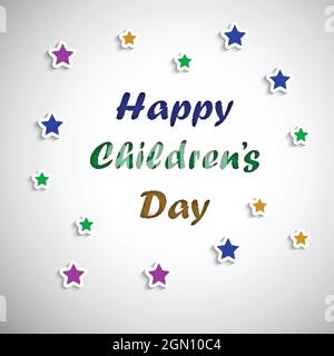 Kindertag Stock Vektor