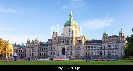 Gesetzgebende Versammlung von British Columbia in der Hauptstadt Stockfoto
