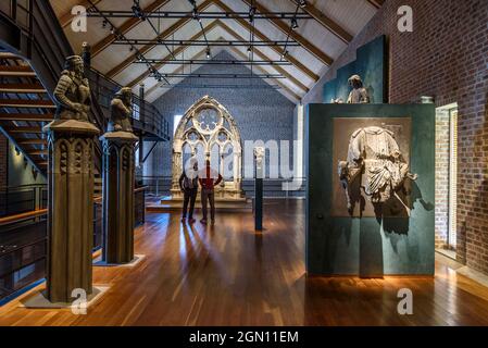 Museum im Erzbischöflichen &#39;s Palast, Trondheim, Norwegen Stockfoto