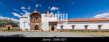 Kloster Santo Ecce Homo in der Nähe der Villa de Leyva, Kolumbien Stockfoto