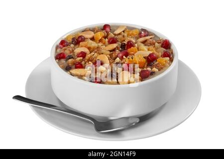 Ashure, ashura, Asure, traditionelles türkisches Dessert Stockfoto