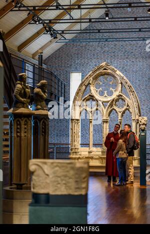 Museum im Erzbischöflichen &#39;s Palast, Trondheim, Norwegen Stockfoto