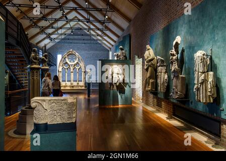 Museum im Erzbischöflichen &#39;s Palast, Trondheim, Norwegen Stockfoto