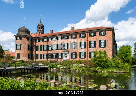 Blick auf das Schloss in Eutin, Naturpark Holstein Schweiz, Ostholstein, Schleswig-Holstein, Deutschland Stockfoto