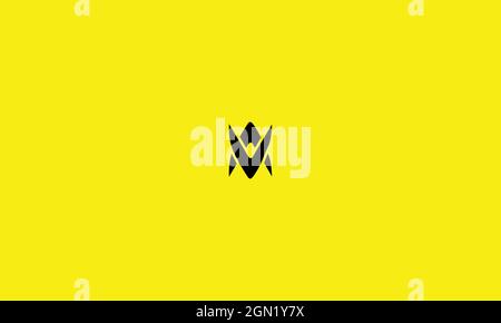 BUCHSTABEN AV- ODER VA-LOGO ZUR ILLUSTRATION Stock Vektor