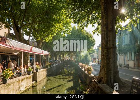 Bagnols-sur-Cèze, Gorges du Cèze, Departement Gard, Occitania, Frankreich Stockfoto