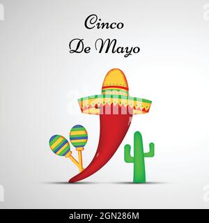 Cinco De Mayo Stock Vektor