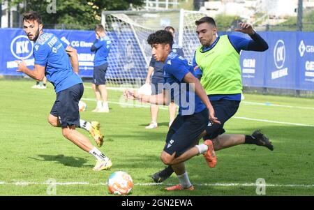 KSC-Training dienstag, 21. September 2021 mit Joshua Bitter Karlsruher SC Second League Club Stockfoto