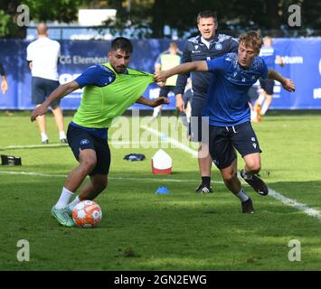 KSC-Training dienstag, 21. September 2021 mit Joshua Bitter Karlsruher SC Second League Club Stockfoto