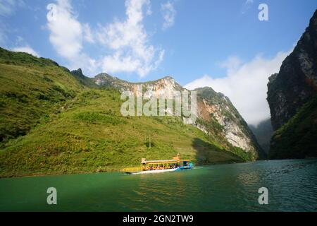Nho Que Fluss in der Provinz Ha Giang im Norden Vietnams Stockfoto