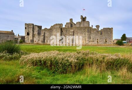 Middleham Castle in Wensleydale, North Yorkshire Stockfoto