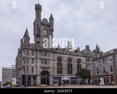 Das Zitadellengebäude der Heilsarmee in Castlegate, Aberdeen, Schottland. Stockfoto