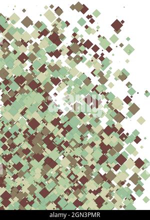 Bunte Universum Verteilung Computational Generative Art Hintergrunddarstellung Stock Vektor