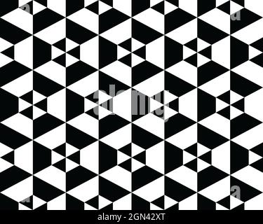 Nahtlose Muster, polygonal Mosaik abstrakte Geometrie Hintergrund. Für kreatives Design Vorlagen verwendet Stockfoto