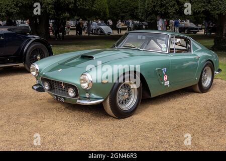 1962 Ferrari 250 GT Berlinetta, Concours of Elegance 2021, Hampton Court Palace, London, Großbritannien Stockfoto