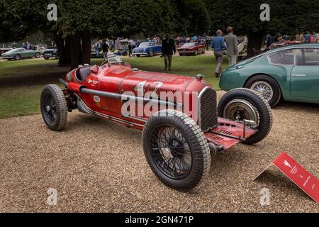 1932 Alfa Romeo P3 Tipo B-3, Concours of Elegance 2021, Hampton Court Palace, London, Großbritannien Stockfoto