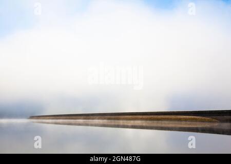 Kielder Dam, Kielder Water & Forest Park, Northumberland, Großbritannien Stockfoto