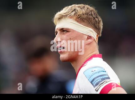 Aktenfoto vom 19-09-2021 von Harlequins' Jack Kenningham. Ausgabedatum: Mittwoch, 22. September 2021. Stockfoto