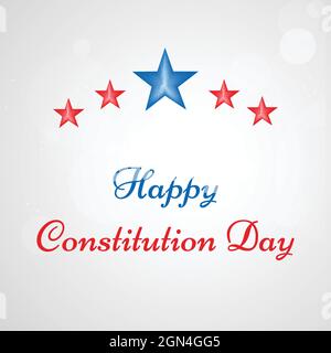 USA Constitution Day Stock Vektor