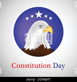 USA Constitution Day Stock Vektor
