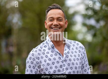 Craig Revel Horwood, australisch-britischer Autor und Richter über Strictly Come Dancing, bei der RHS Chelsea Flower Show. Stockfoto