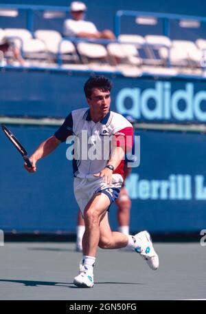 Der spanische Tennisspieler Alberto Barasategui, 1990er Jahre Stockfoto