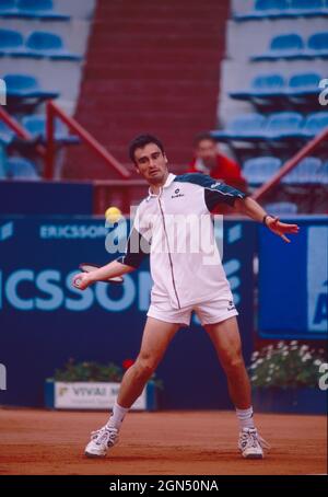 Der spanische Tennisspieler Alberto Barasategui, 1990er Jahre Stockfoto