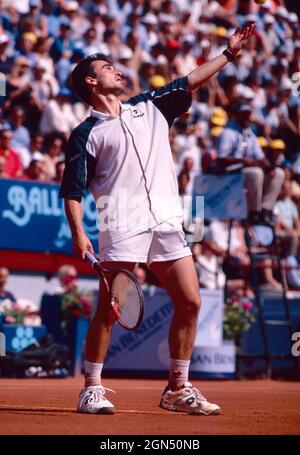 Der spanische Tennisspieler Alberto Barasategui, 1990er Jahre Stockfoto