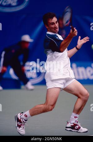 Der spanische Tennisspieler Alberto Barasategui, 1990er Jahre Stockfoto